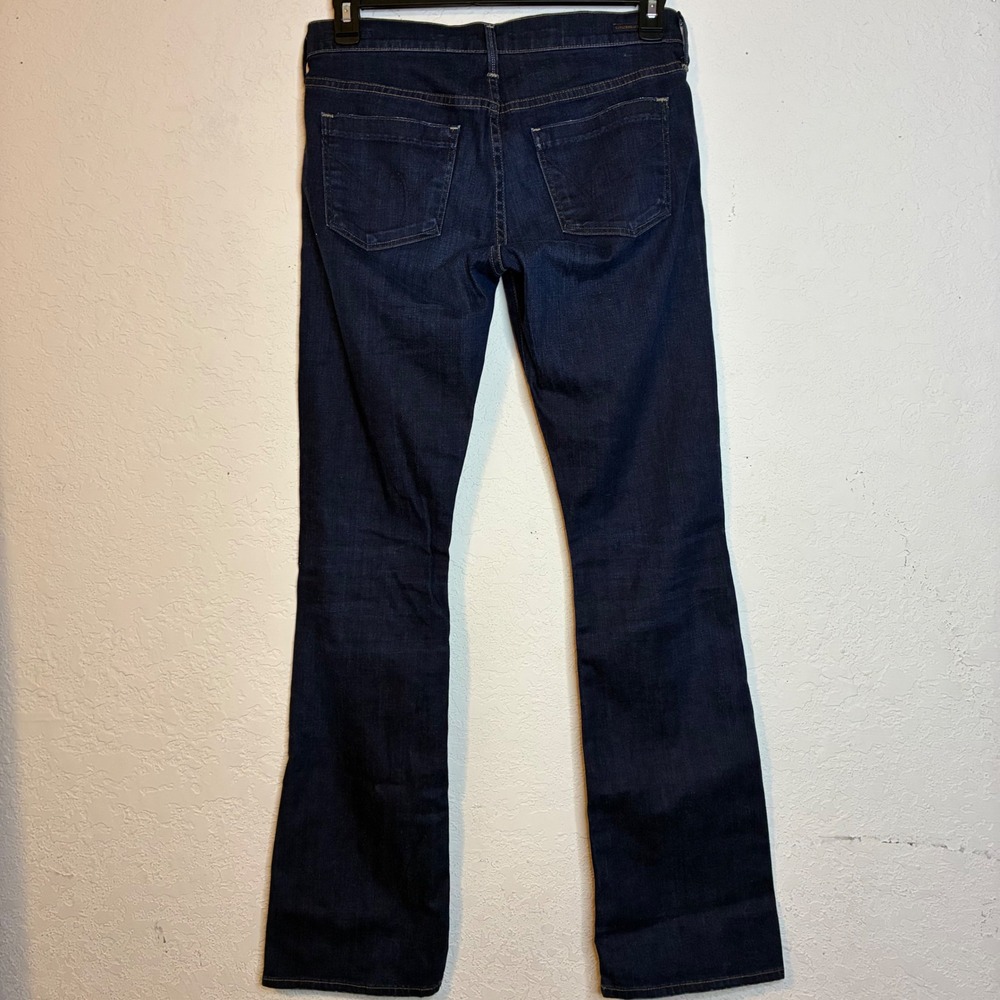Citizens of Humanity Dita Petite Bootcut Jeans 28 Dark Blue Low Rise 1325F-243 - Picture 4 of 13
